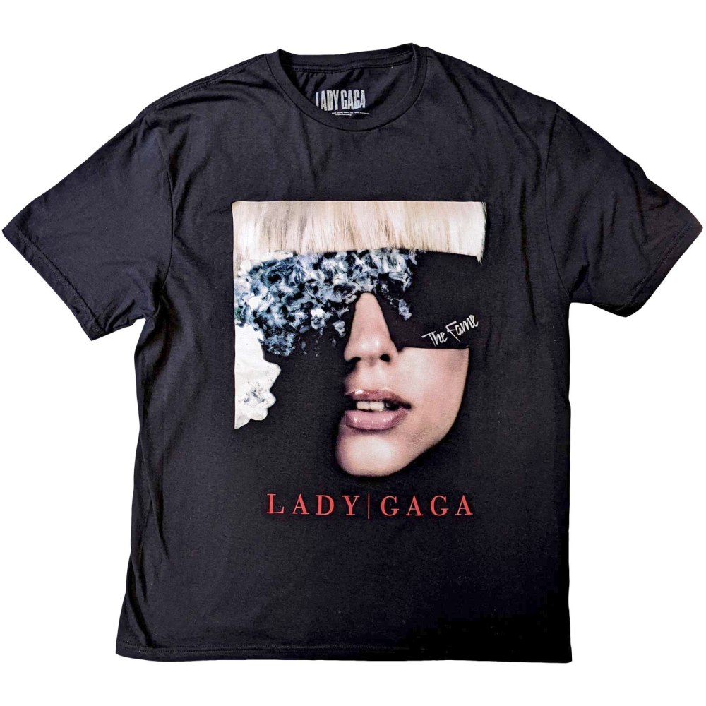 Lady Gaga - The Fame Photo Heren Tshirt - Zwart
